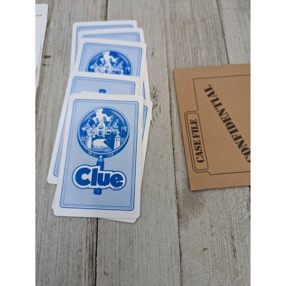 2014 Classic 1986 Clue Board Game Replacement Parts Cards Weapons Suspects Rooms - Picture 4 of 6